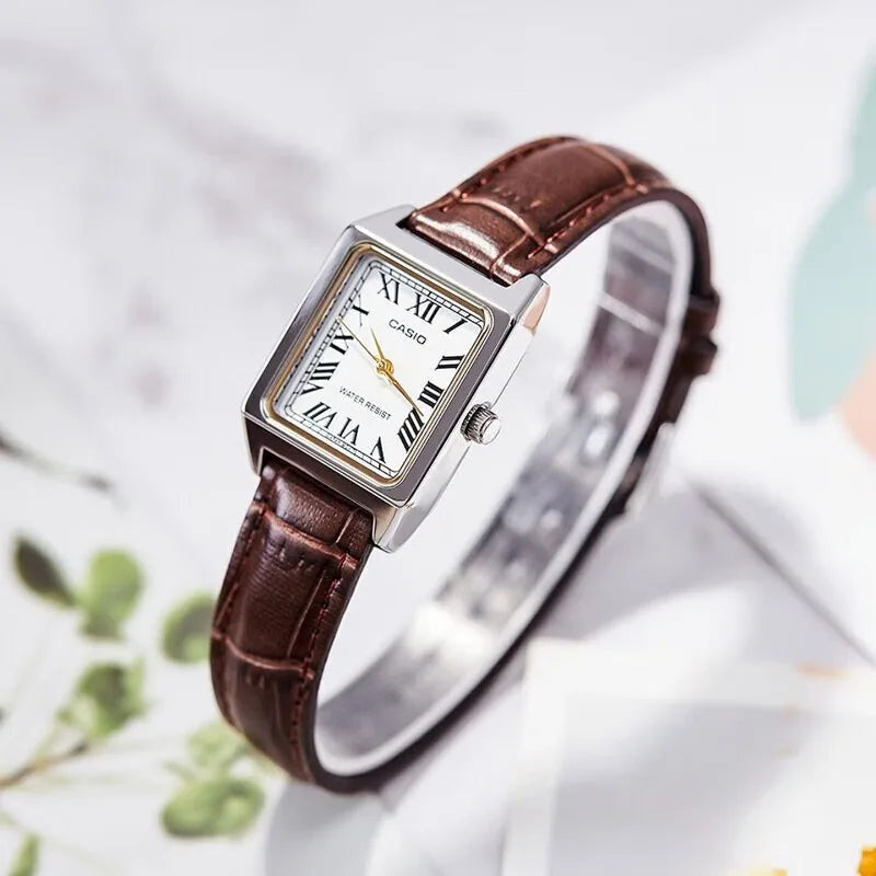 LTP-V007L Series Retro Casual Women'S Quartz Watch Classic Light Luxury Waterproof Pointer Scale Watch