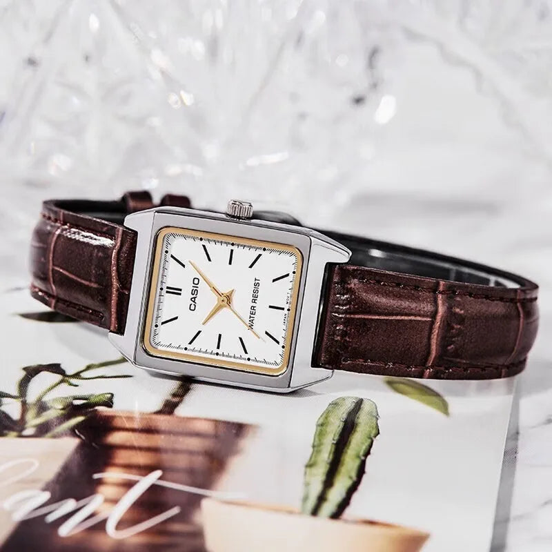 LTP-V007L Series Retro Casual Women'S Quartz Watch Classic Light Luxury Waterproof Pointer Scale Watch
